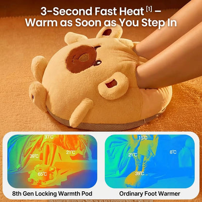 Cute Cartoon Feet Warmer – Soft, Plush, and Cozy