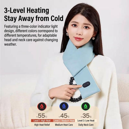 Smart Heated Neck Warmer with Triple Protection