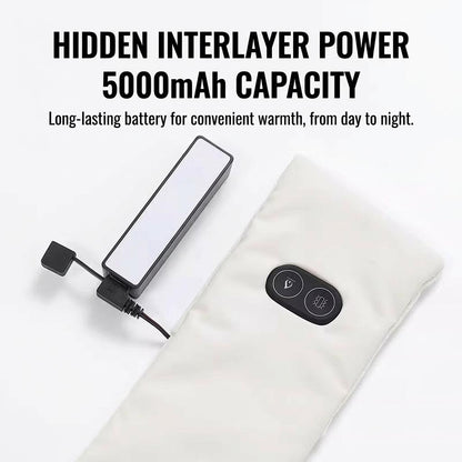 Smart Heated Neck Warmer with Triple Protection